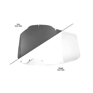 100% - Replacement Lens (Accuri 2/Racecraft 2/Strata 2) - Image 15