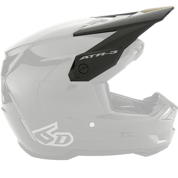 6D - ATR-3 Solid Visor