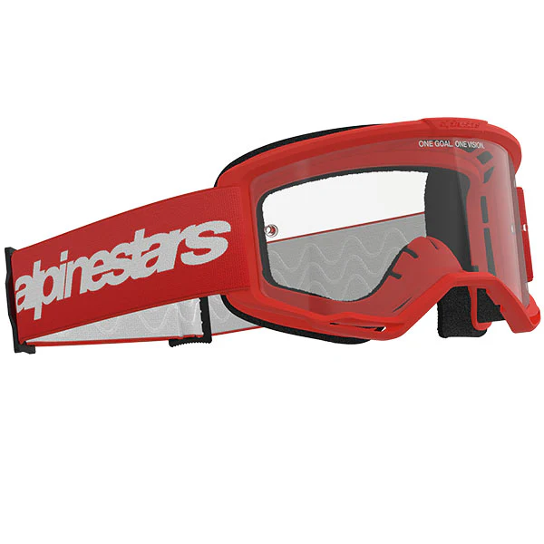 Alpinestars - Vision 3 Wordmark Goggle (Clear Lens) - Image 8