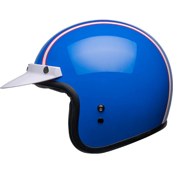 Bell - Custom 500 Six Day McQueen Helmet - Image 4