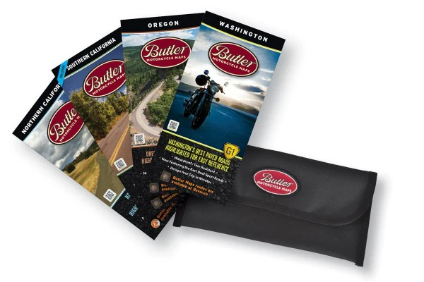 Butler Maps - Motorcycle Maps Pacific Pack - Image 2
