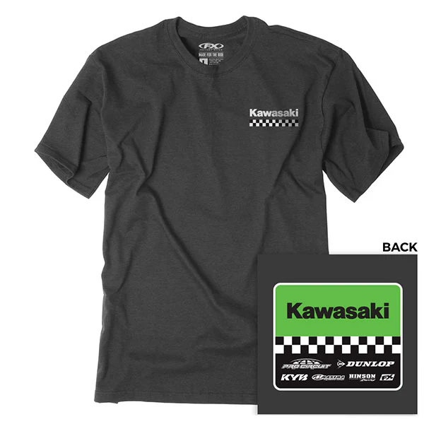 Factory Effex - Kawasaki Octagon T-Shirt - Image 2