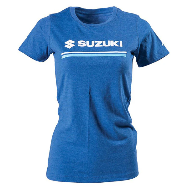 Factory Effex - Suzuki Stripes T-Shirt (Womens) - Image 2