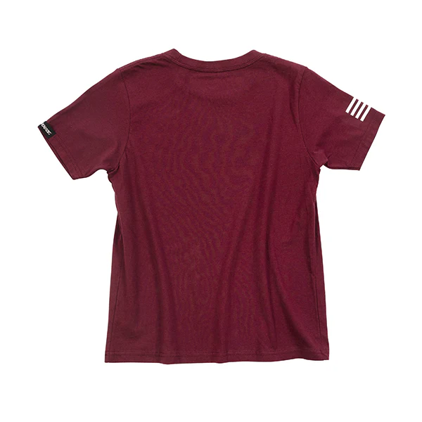 Fasthouse - Logo Tee Maroon (Youth) - Image 2