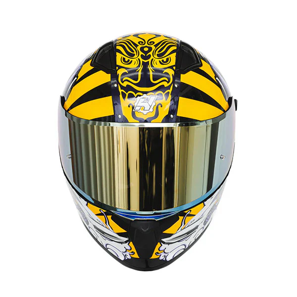 Hax Gear - Obsidian Samurai Gold Helmet - Image 4