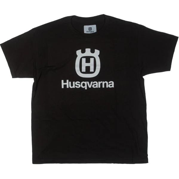 Husqvarna - Husqvarna Stacked Logo Tee
