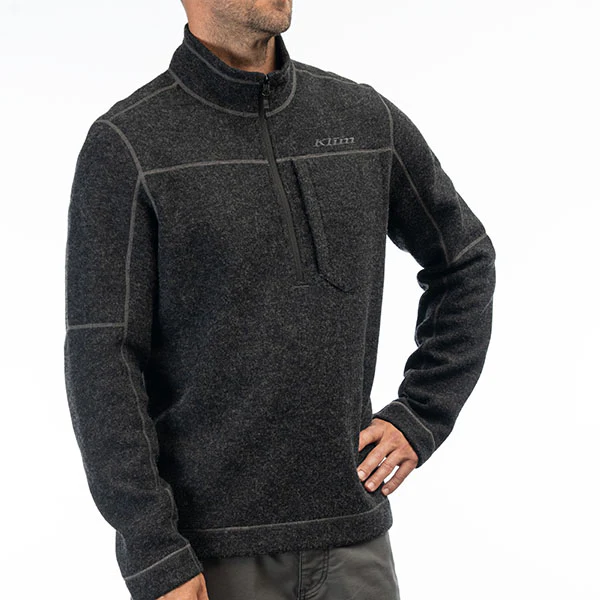 Klim - Bighorn Canyon Wool Fleece 1/4 Zip - Image 4