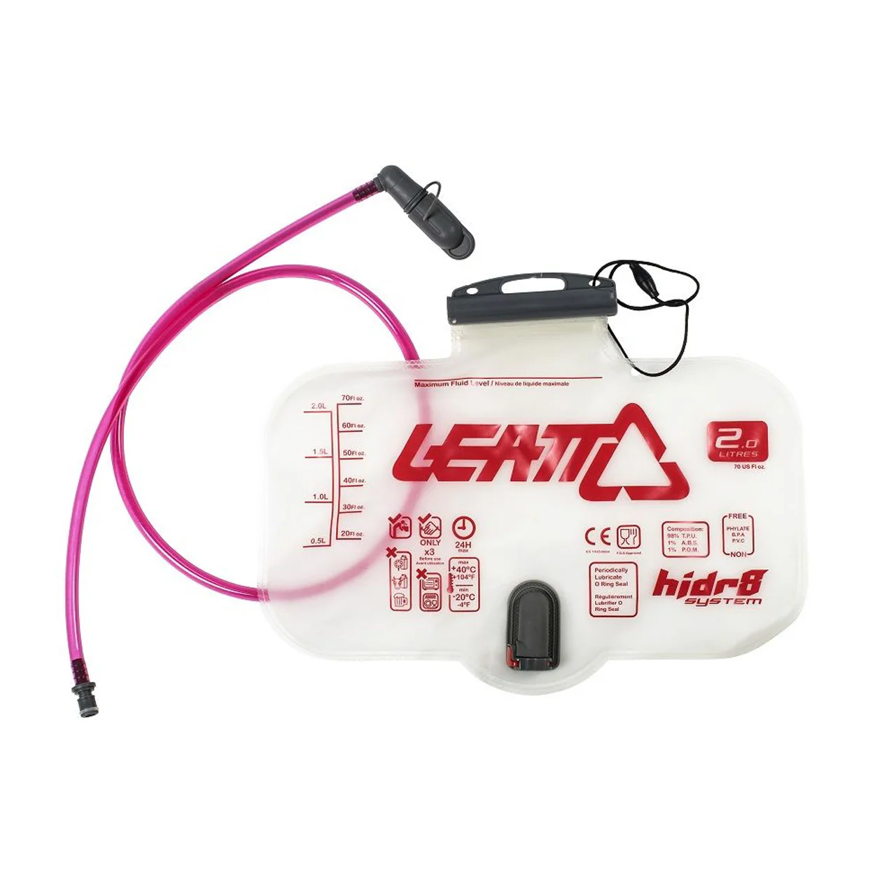 Leatt - Cleantech Flat Horizontal Bladder 2L
