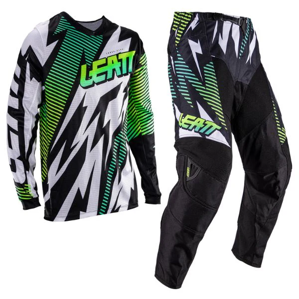 Leatt - V26 Moto 3.5 Ride Jersey, Pant Combo (Youth) - Image 5