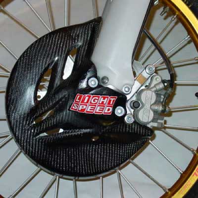 LightSpeed - Carbon Fiber Front Disk Guard