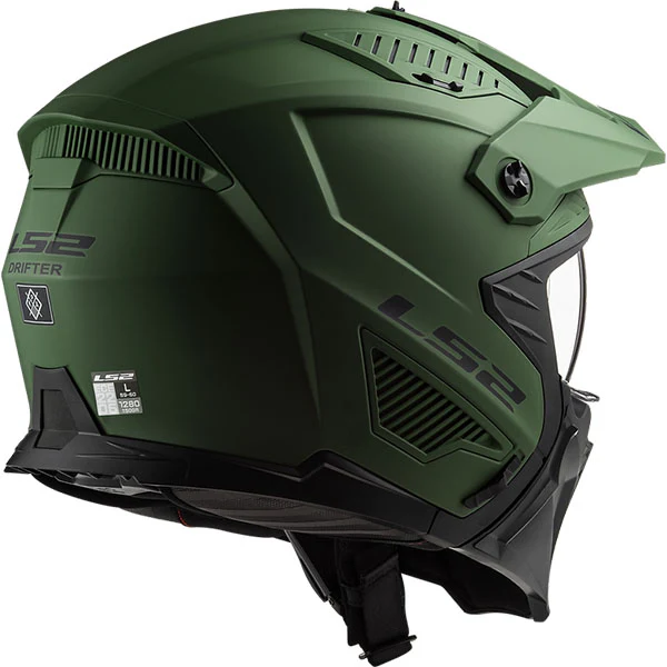 LS2 - Drifter Solid Helmet - Image 5
