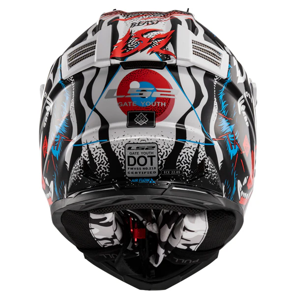 LS2 - Gate Beast Helmet (Youth) - Image 2
