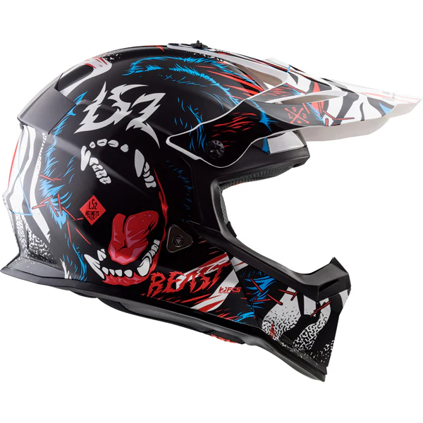 LS2 - Gate Beast Helmet (Youth) - Image 4