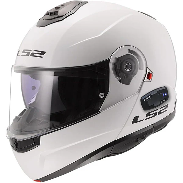 LS2 - Strobe II Solid Helmet (Cardo 4K Bluetooth)
