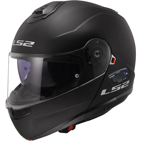 LS2 - Strobe II Solid Helmet (Cardo 4K Bluetooth) - Image 3