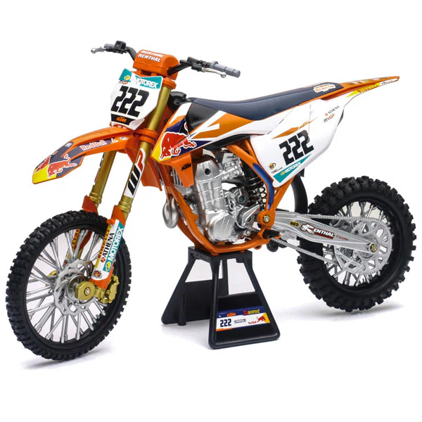 New Ray Toys - Redbull KTM450SX-F Antonio (Tony) Cairoli #222 - Image 3