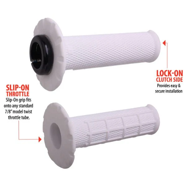 ODI - MX Universal Lock On Half Waffle Grips - Image 3