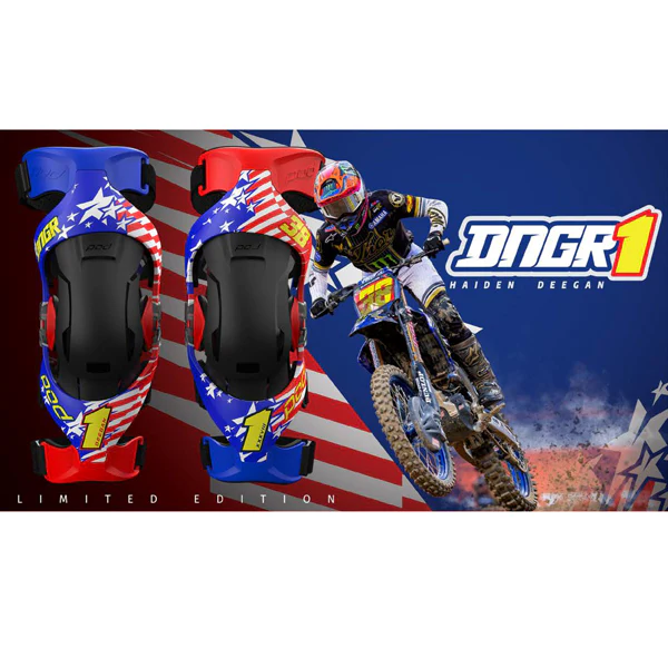 Pod MX - K4 2.0 Dangerboy Limited Edition 2 Knee Brace (Pair) - Image 8