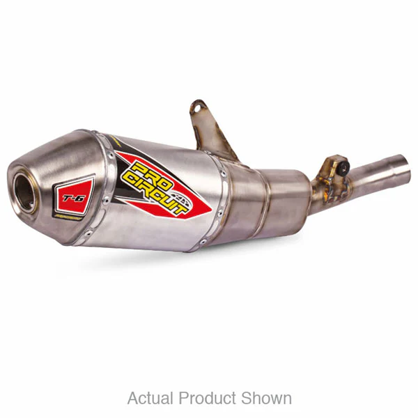 Pro Circuit - T-6 Stainless Slip-On Exhaust (Honda) - Image 4
