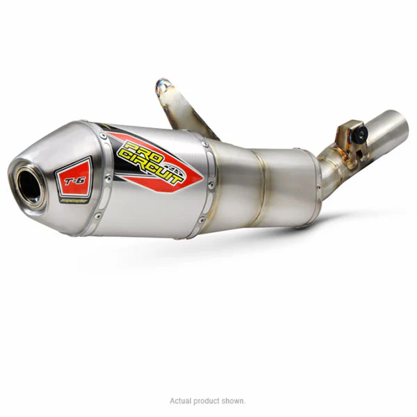 Pro Circuit - T-6 Stainless Slip-On Exhaust (Honda) - Image 7