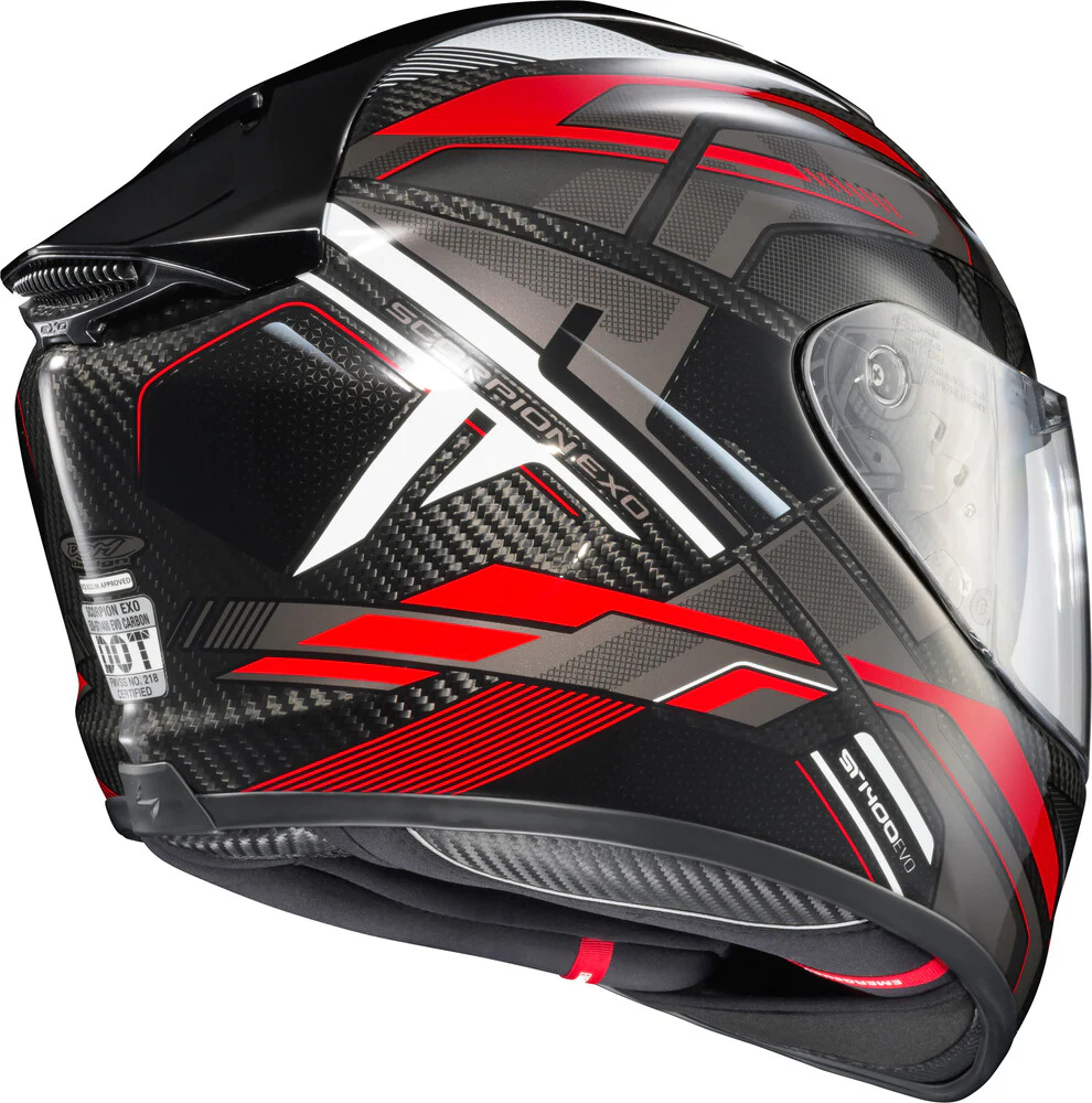 Scorpion - EXO-ST 1400 Evo Carbon Hex Helmet - Image 4