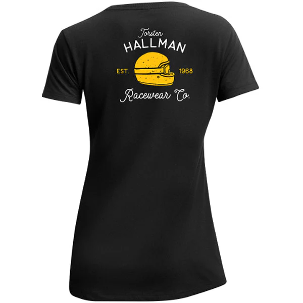 Thor - Hallman Garage V-Neck (Womens) - Image 2