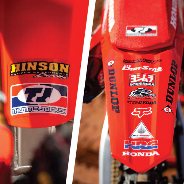 Throttle Jockey - 2020 Team Honda Trim Kit