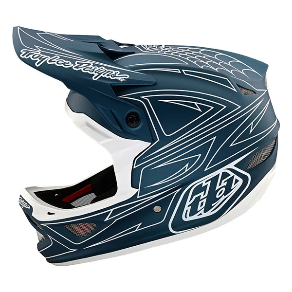 Troy Lee Designs - D3 Fiberlite Spiderstripe Helmet (MTB) - Image 10