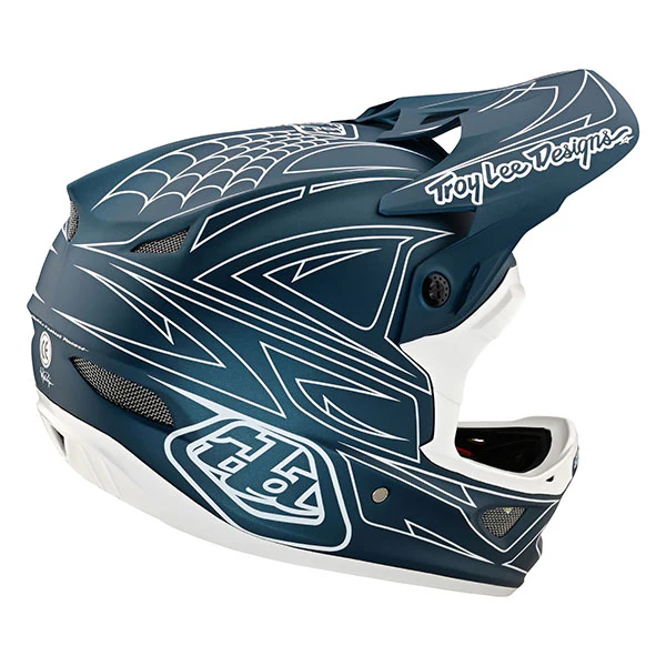 Troy Lee Designs - D3 Fiberlite Spiderstripe Helmet (MTB) - Image 15