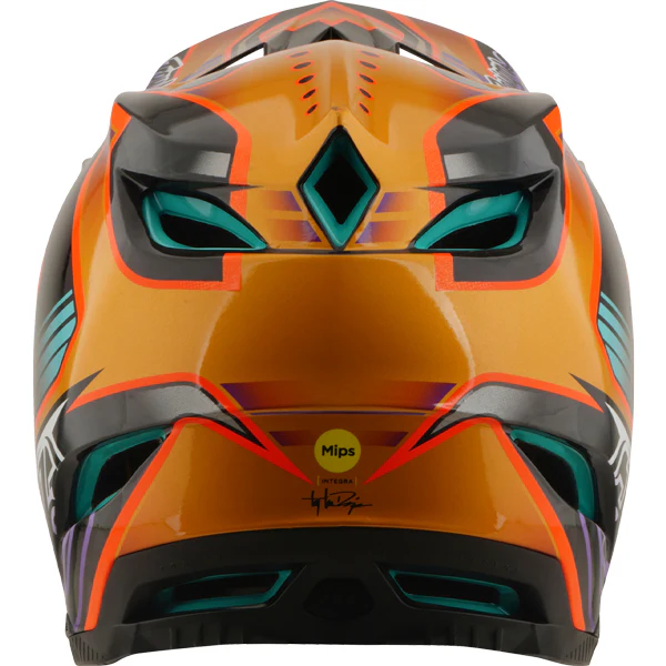 Troy Lee Designs - D4 Carbon Crest MIPS Helmet (MTB) - Image 4
