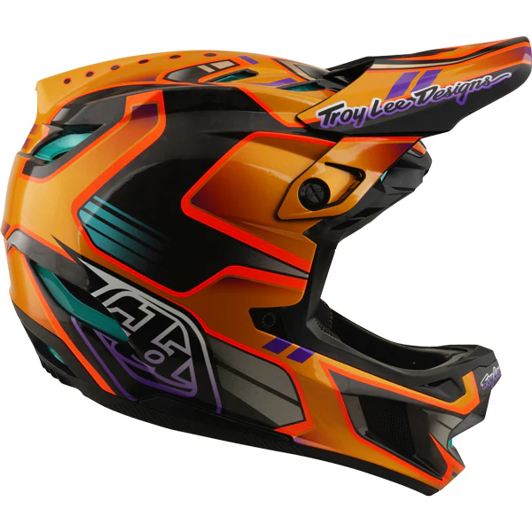 Troy Lee Designs - D4 Carbon Crest MIPS Helmet (MTB) - Image 6