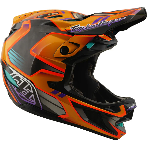 Troy Lee Designs - D4 Carbon Crest MIPS Helmet (MTB) - Image 7
