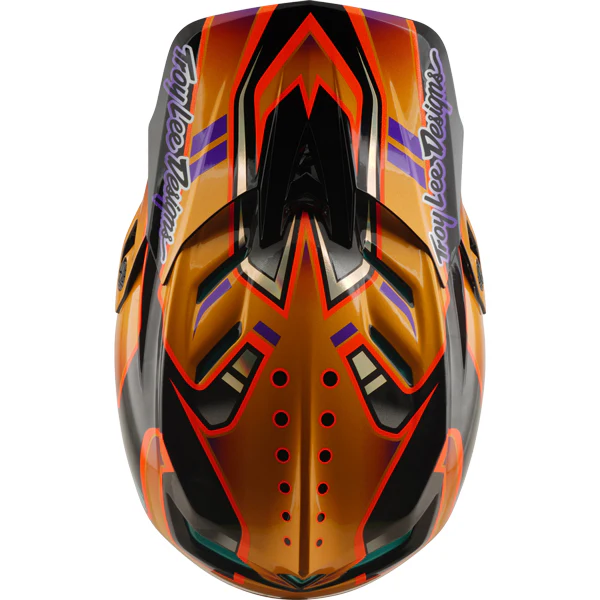 Troy Lee Designs - D4 Carbon Crest MIPS Helmet (MTB) - Image 8