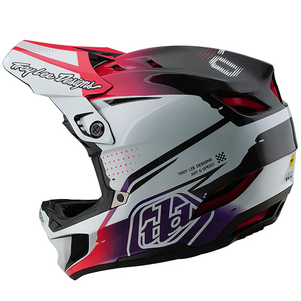 Troy Lee Designs - D4 Carbon Drip MIPS Helmet (MTB) - Image 3