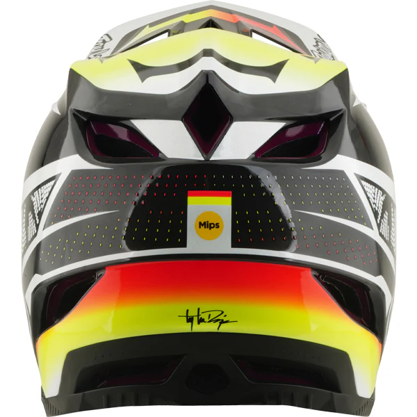 Troy Lee Designs - D4 Carbon Lined Up MIPS Helmet (MTB) - Image 4