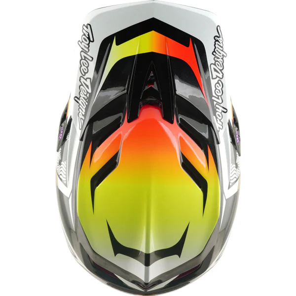 Troy Lee Designs - D4 Carbon Lined Up MIPS Helmet (MTB) - Image 8