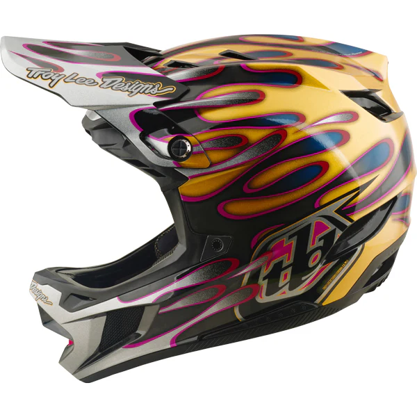 Troy Lee Designs - D4 Carbon Overspray MIPS Helmet (MTB) - Image 2