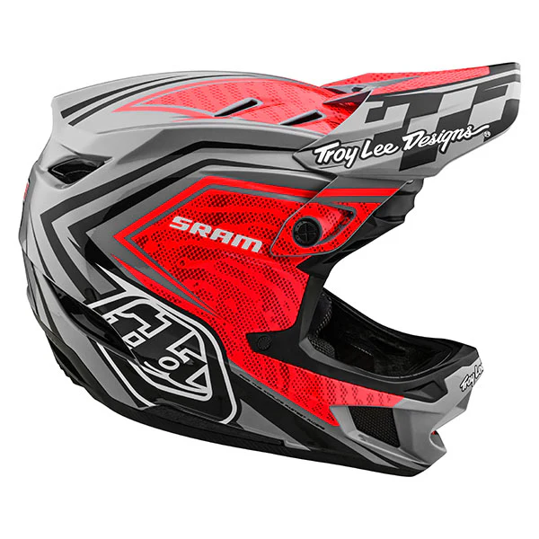 Troy Lee Designs - D4 Carbon Sram MIPS Helmet (MTB) - Image 2