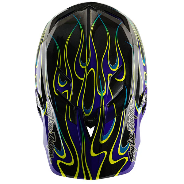 Troy Lee Designs - D4 Carbon Torched MIPS Helmet (MTB) - Image 8