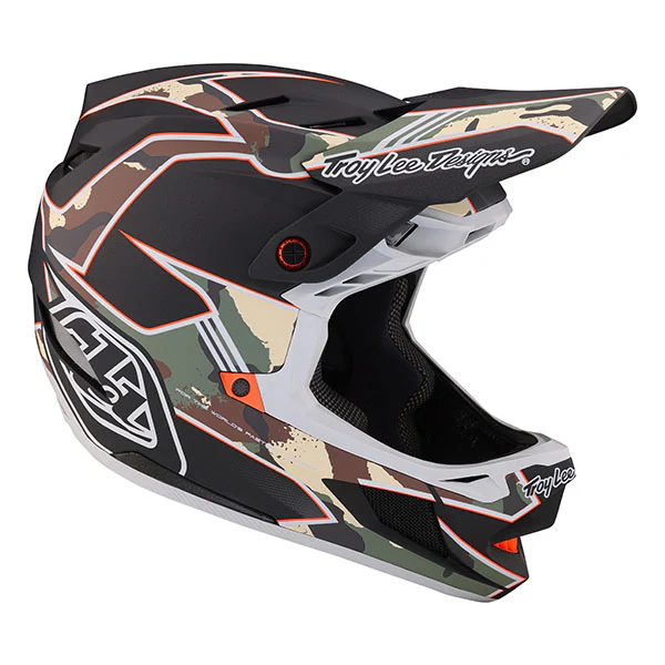 Troy Lee Designs - D4 Composite Matrix Camo MIPS Helmet (MTB) - Image 6
