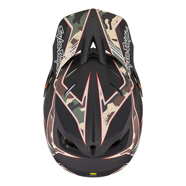 Troy Lee Designs - D4 Composite Matrix Camo MIPS Helmet (MTB) - Image 8