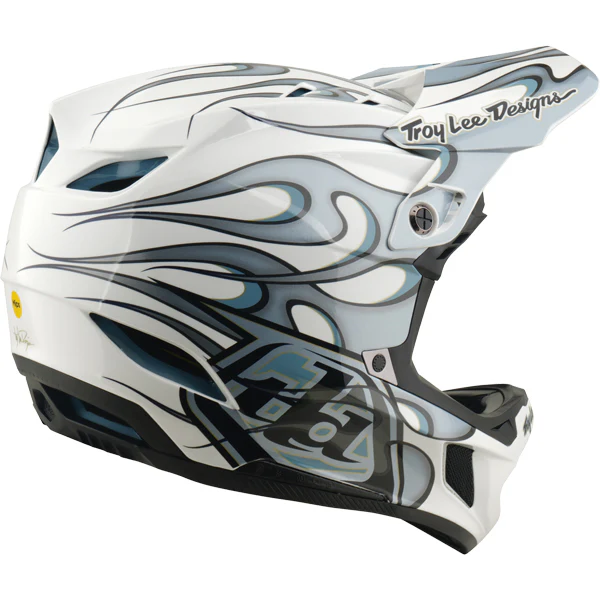 Troy Lee Designs - D4 Composite Torched MIPS Helmet (MTB) - Image 5