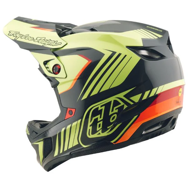 Troy Lee Designs - D4 Polyacrylite Qualifier Helmet (MTB) - Image 3