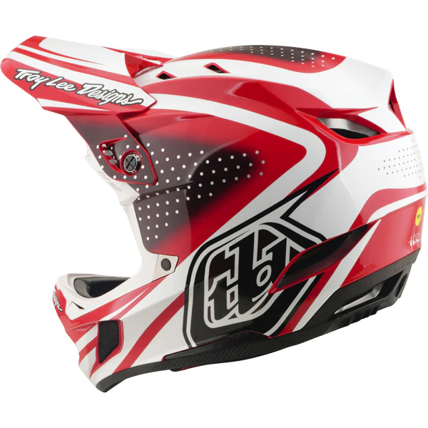 Troy Lee Designs - D4 Polyacrylite The Line MIPS Helmet (MTB) - Image 10