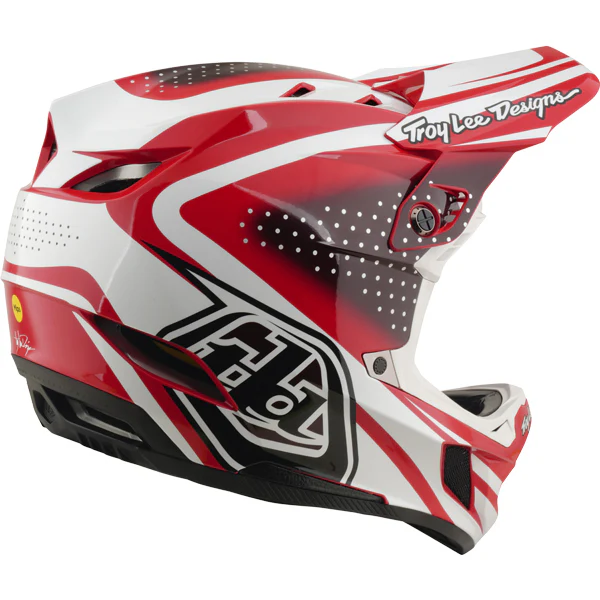 Troy Lee Designs - D4 Polyacrylite The Line MIPS Helmet (MTB) - Image 12