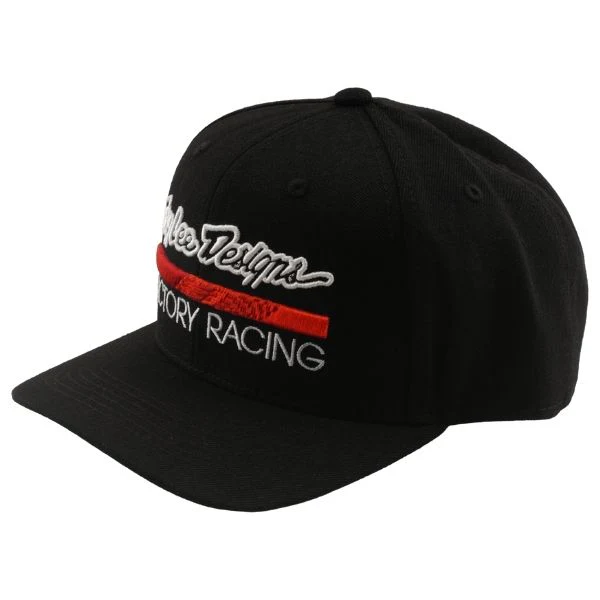 Troy Lee Designs - Factory Racing Curved Bill Snapback Hat