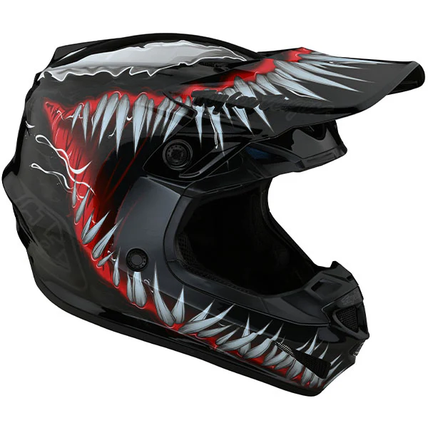 Troy Lee Designs - LE SE4 Polyacrylite Venom Helmet - Image 7