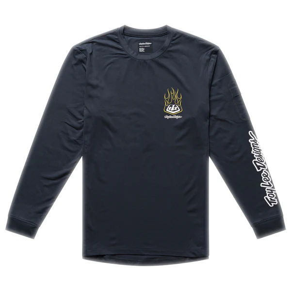 Troy Lee Designs - Ruckus Pressed Long Sleeve Ride Tee (MTB) (Youth)