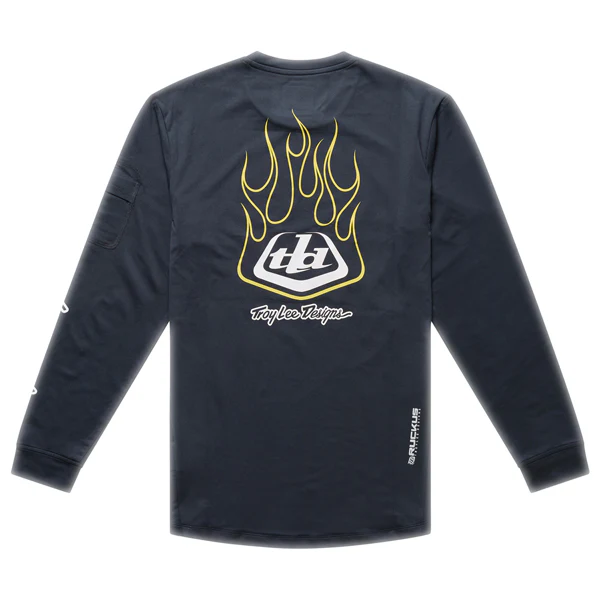 Troy Lee Designs - Ruckus Pressed Long Sleeve Ride Tee (MTB) (Youth) - Image 2