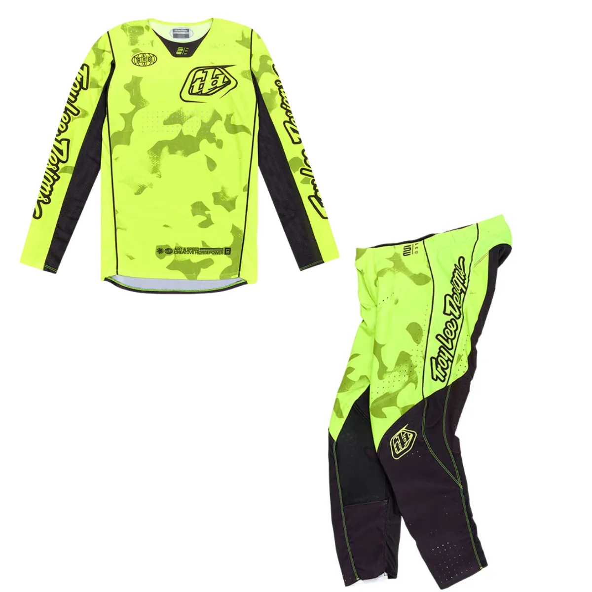Troy Lee Designs - SE Pro Blotted Jersey, Pant Combo - Image 2